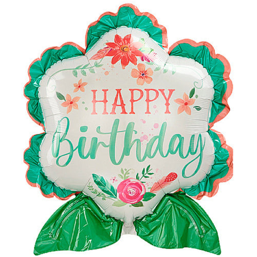 27"/ 69cm FREE SPIRIT BIRTHDAY SUPERSHAPE FOIL BALLOON