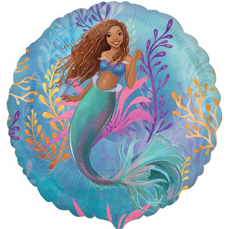 28"/ 71cm LITTLE MERMAID LIVE ACTION  FOIL BALLOON