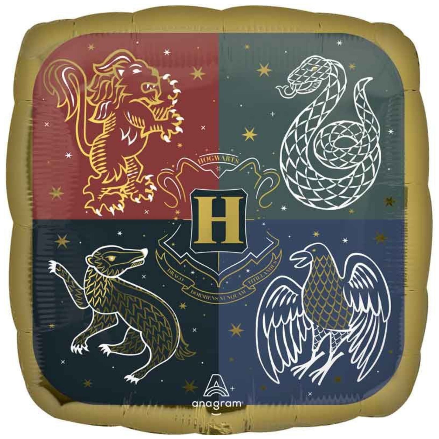 18"/ 46cm HARRY POTTER SQUARE FOIL BALLOON
