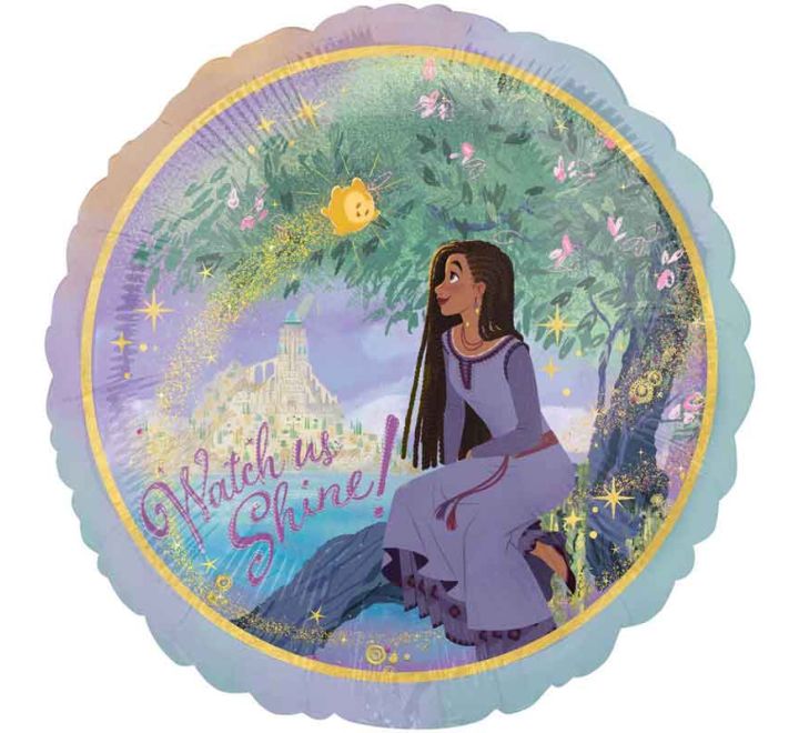 18"/ 46cm DISNEY WISH ROUND FOIL BALLOON