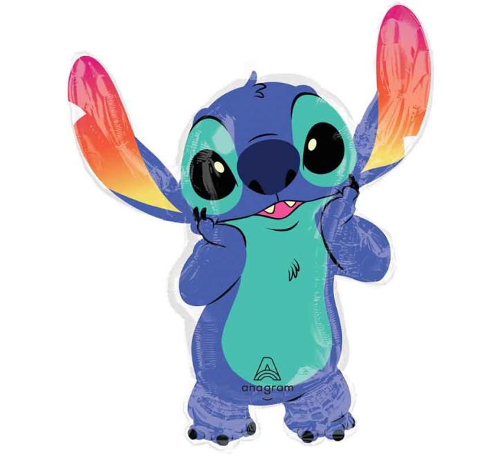 33"/ 84cm LILO & STITCH SUPERSHAPE FOIL BALLOON