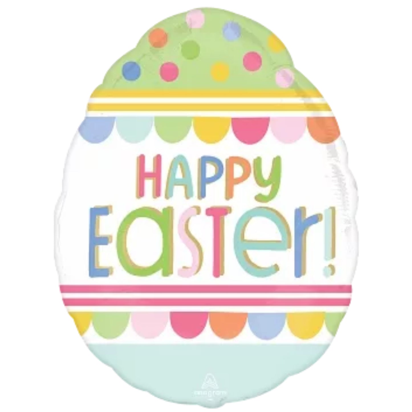 25"/ 64cm EASTER EGG HUNT SUPERSHAPE FOIL BALLOON
