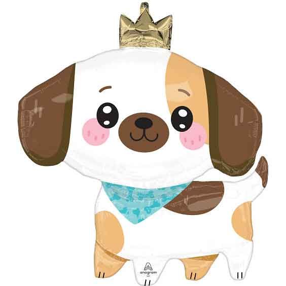 27"/ 68cm KAWAII PUPPY SUPERSHAPE FOIL BALLOON