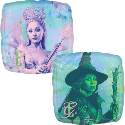 18"/ 46cm WICKED FOR GOOD SQUARE FOIL BALLOON