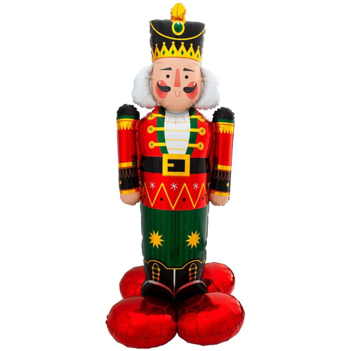 61"/ 155cm NUTRACKER AIRLOONZ FOIL BALLOON