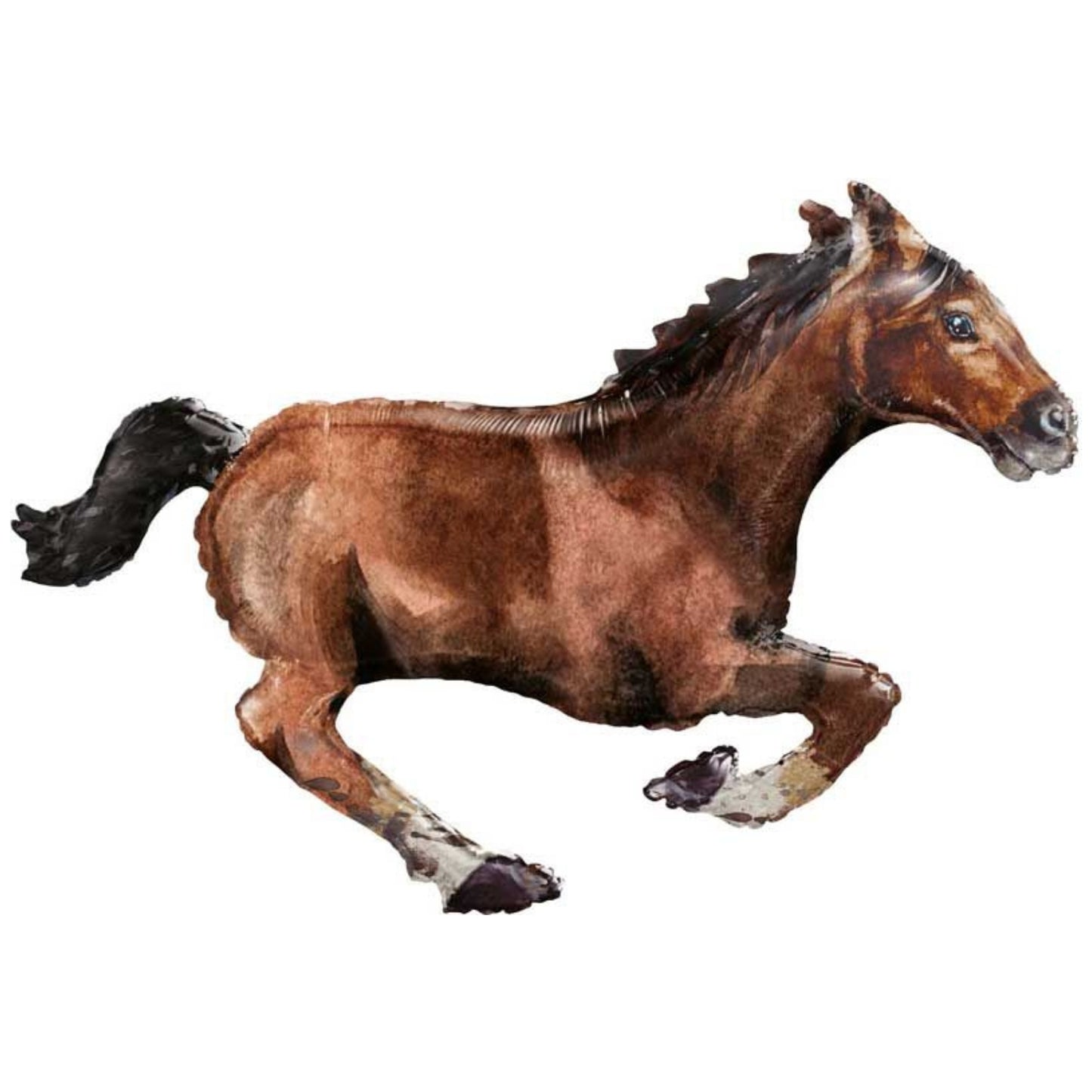40"/ 102cm GALLOPING HORSE SUPERSHAPE FOIL BALLOON