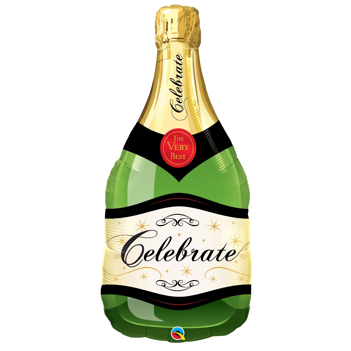 39"/ 99cm CELEBRATE BUBBLY SUPERSHAPE FOIL BALLOON