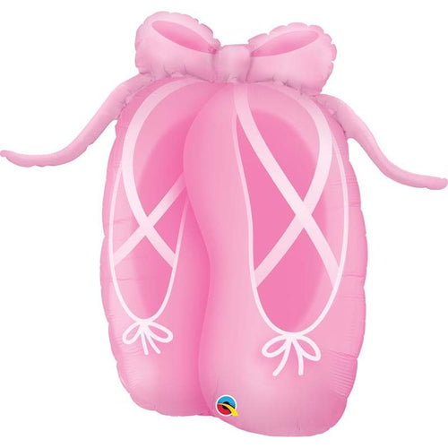 35"/ 89cm BALLERINA SLIPPERS SUPERSHAPE FOIL BALLOON