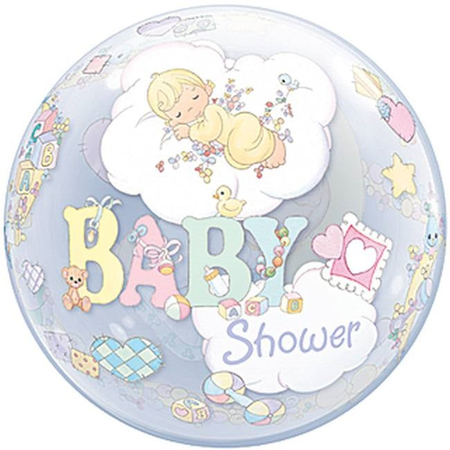 22"/ 56cm PRECIOUS MOMENTS BUBBLE FOIL BALLOON