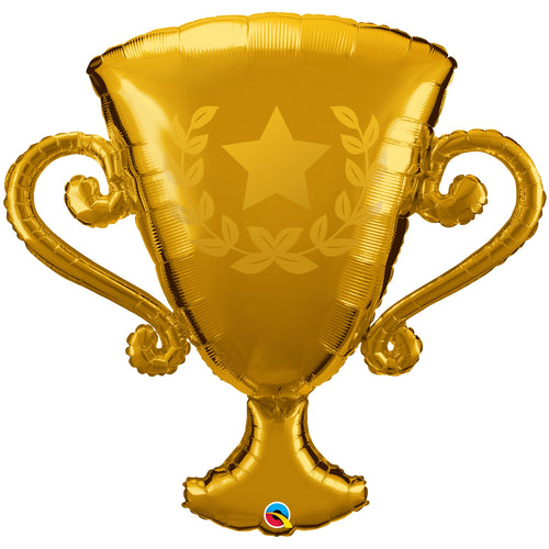 39"/ 99cm GOLDEN TROPHY SUPERSHAPE FOIL BALLOON