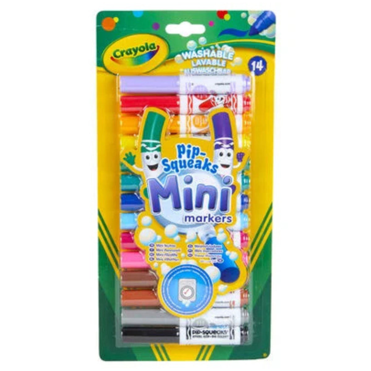 CRAYOLA PIP SQUEAKS MINI MARKERS (14 PACK)