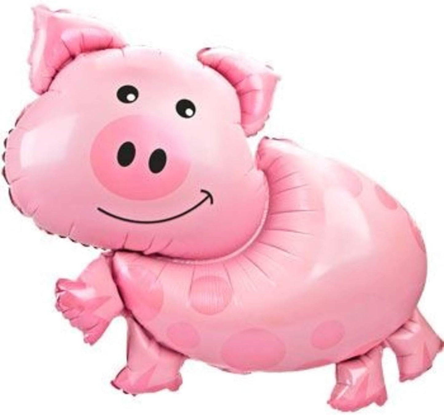 35"/ 89cm FARM ANIMAL PIG SUPERSHAPE FOIL BALLOON