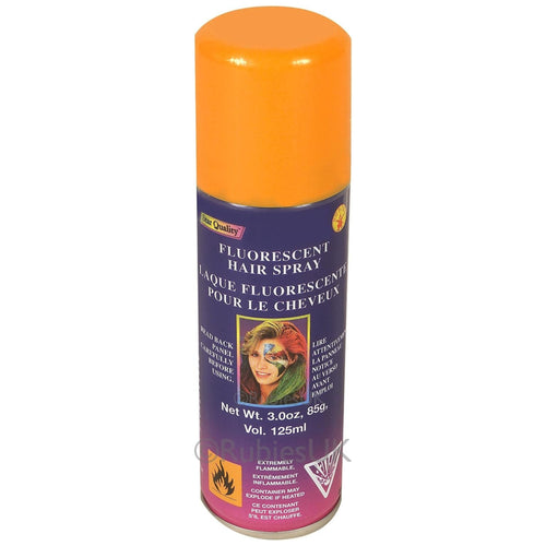 FLUORESCENT ORANGE TEMPORARY HAIR SPRAY (125ml)