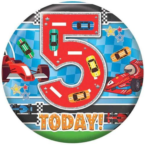 2.4"/ 6cm 5 TODAY BOYS BADGE
