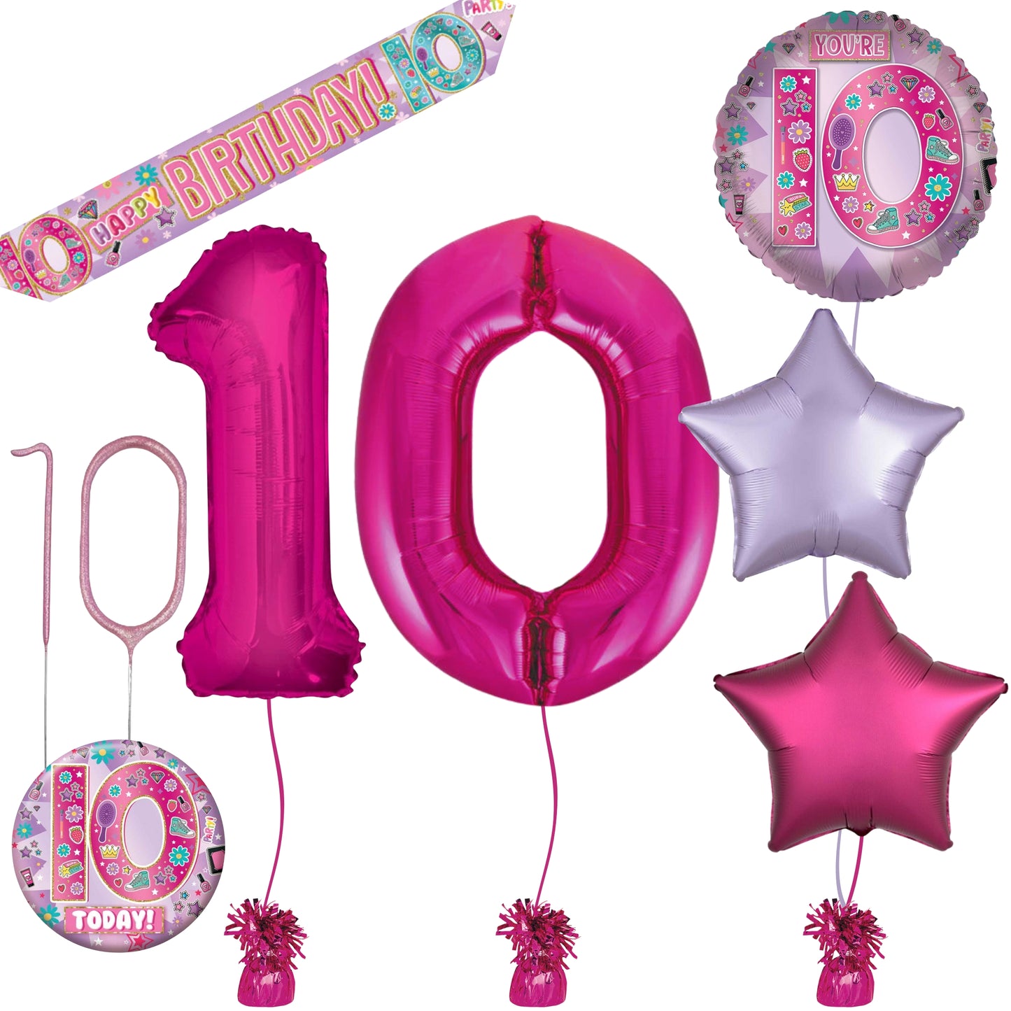 10TH BIRTHDAY GIRL BUNDLE