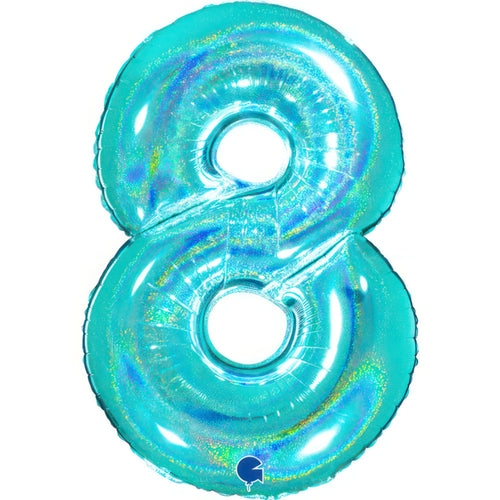 HOLOGRAPHIC TIFFANY '8' (40"/ 102cm)