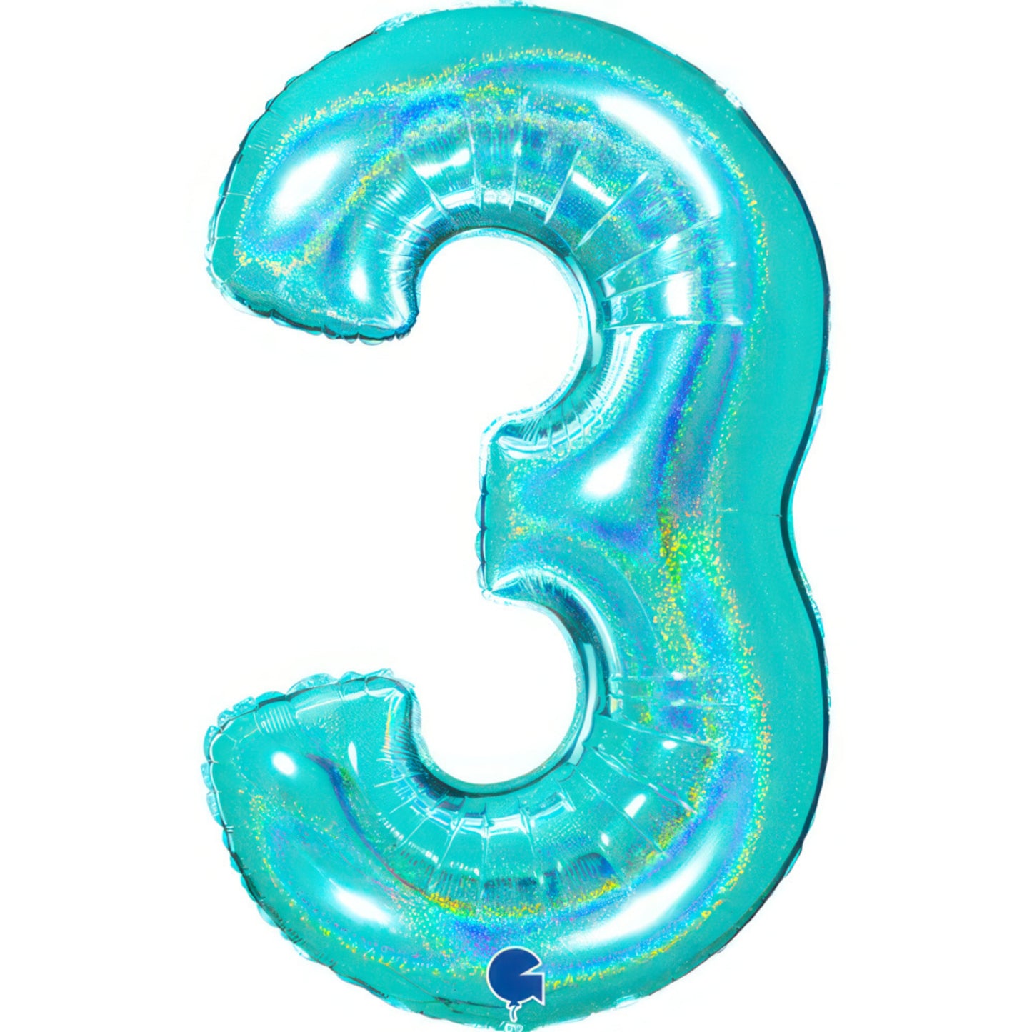 HOLOGRAPHIC TIFFANY '3' (40"/ 102cm)