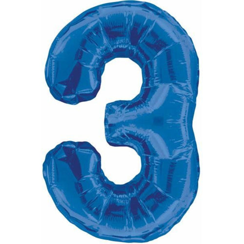 BLUE '3' (34"/ 86cm)