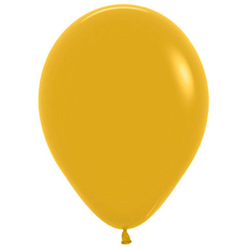 12"/ 30cm MUSTARD FASHION LATEX BALLOON (023)