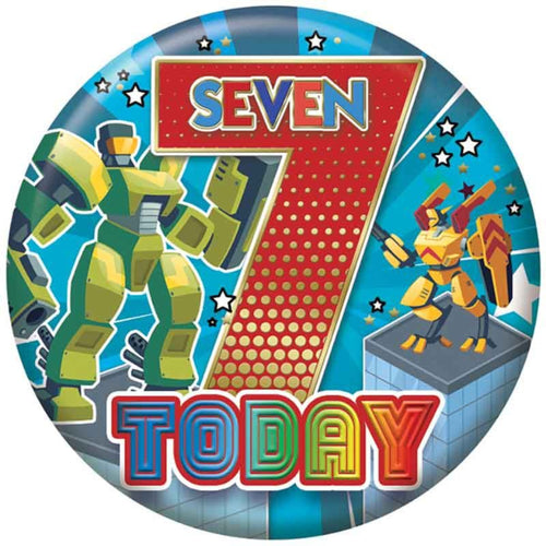 2.4"/ 6cm 7 TODAY BOYS BADGE