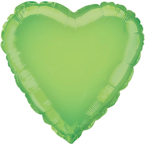LIME GREEN HEART (18"/ 46cm)