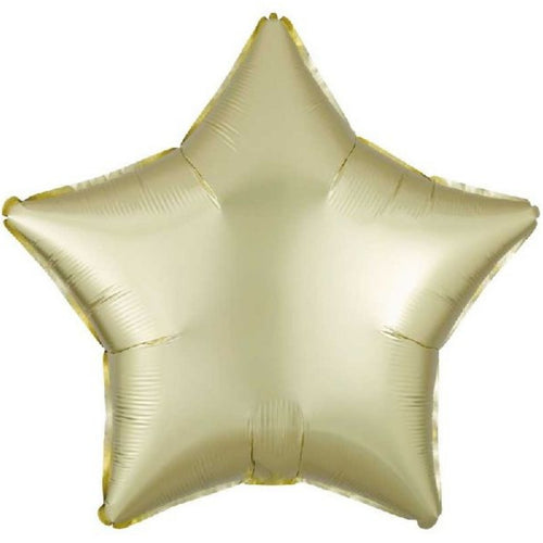 PASTEL YELLLOW (SATIN LUXE) STAR (19"/ 48cm)