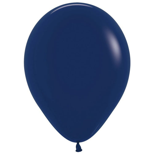 12"/ 30cm NAVY BLUE FASHION LATEX BALLOON (044)