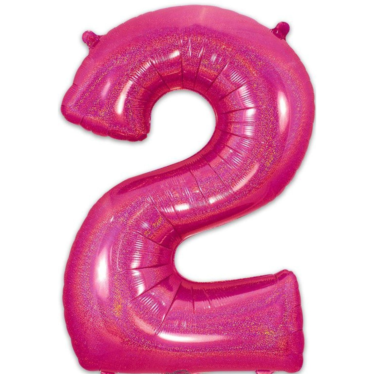 HOLOGRAPHIC PINK '2' (34"/ 86cm)