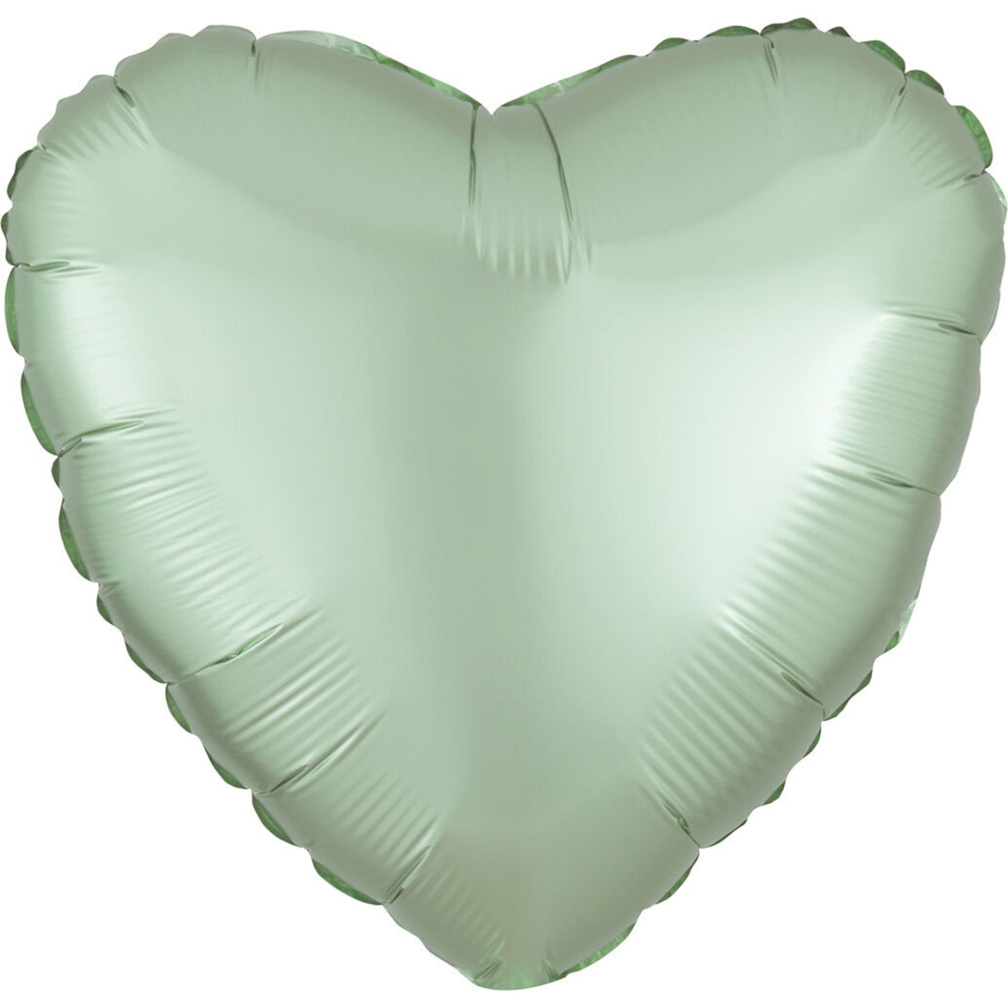 MINT GREEN (SATIN LUXE) HEART (18"/ 46cm)