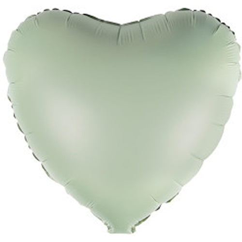 EUCALYPTUS (SILK LUSTRE) HEART (18"/ 46cm)