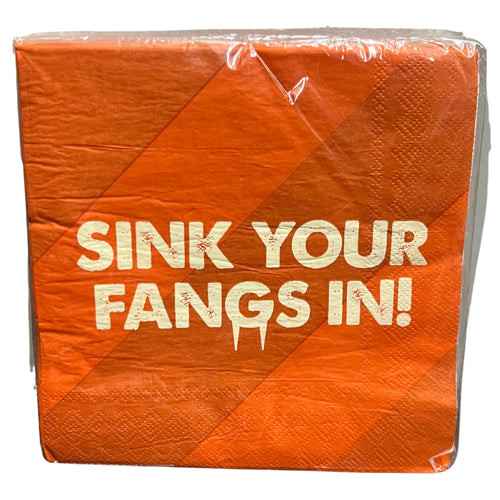 SINK YOUR FANGS IN! PAPER NAPKINS