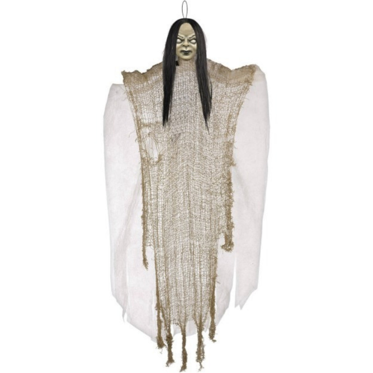 CREEPY GHOST GIRL HANGING DECORATION (1.2m)