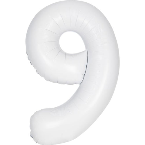 MATTE WHITE '9' (34"/ 86cm)