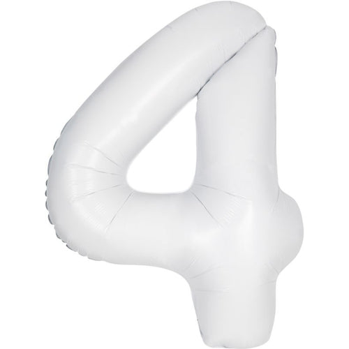 MATTE WHITE '4' (34"/ 86cm)