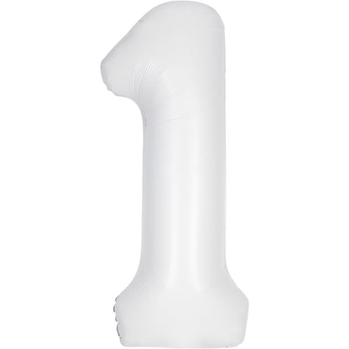 MATTE WHITE '1' (34"/ 86cm)