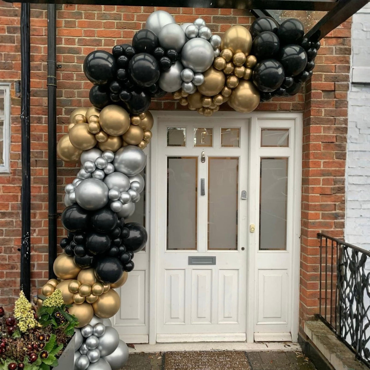 Silver Chrome, Gold Chrome & Black