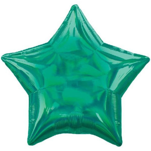 GREEN (IRIDESCENT) STAR (19"/ 48cm)