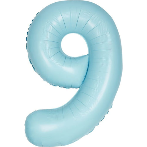 MATTE BABY BLUE '9' (34"/ 86cm)