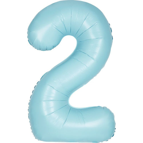 MATTE BABY BLUE '2' (34"/ 86cm)