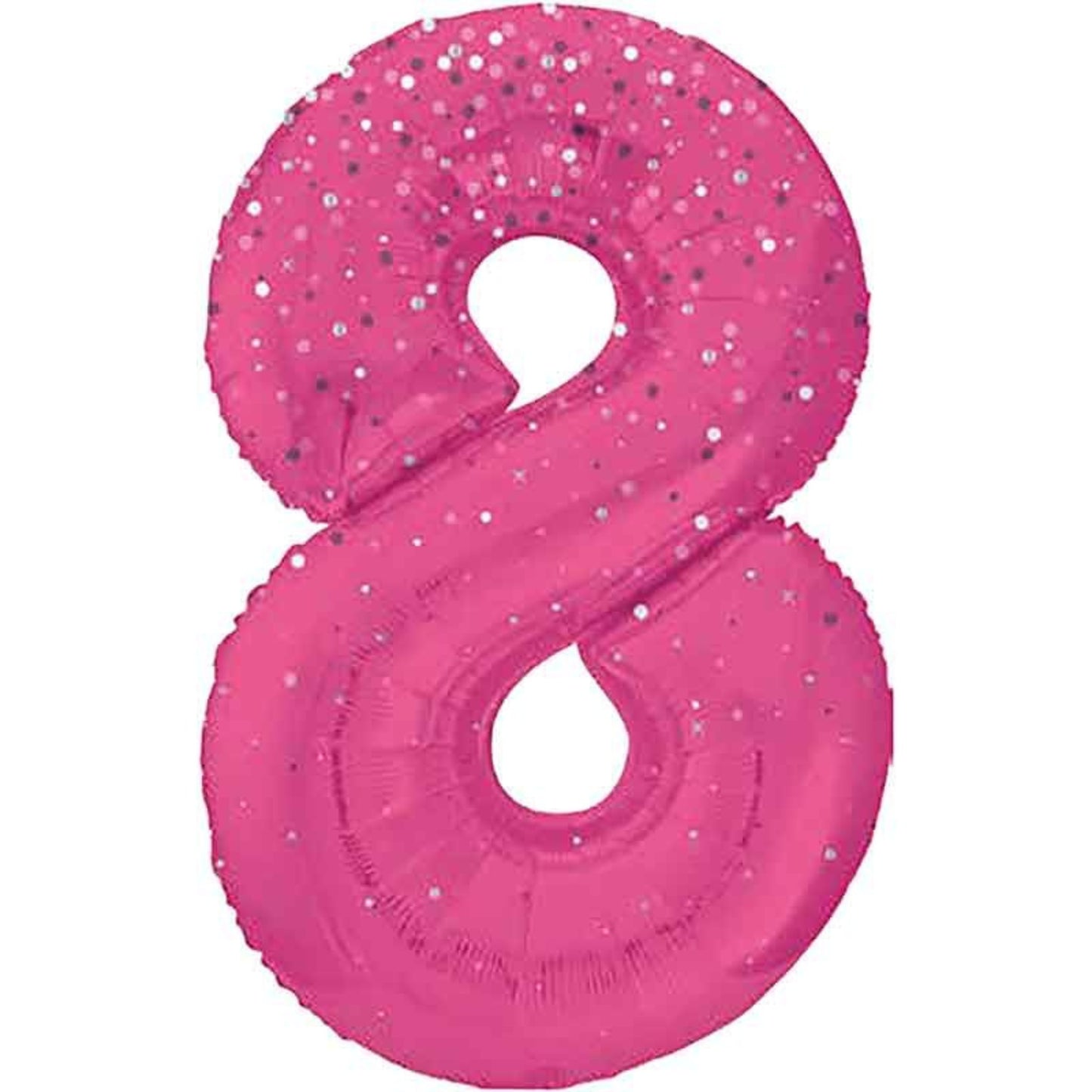 PINK GLITZ '8' (34"/ 86cm)