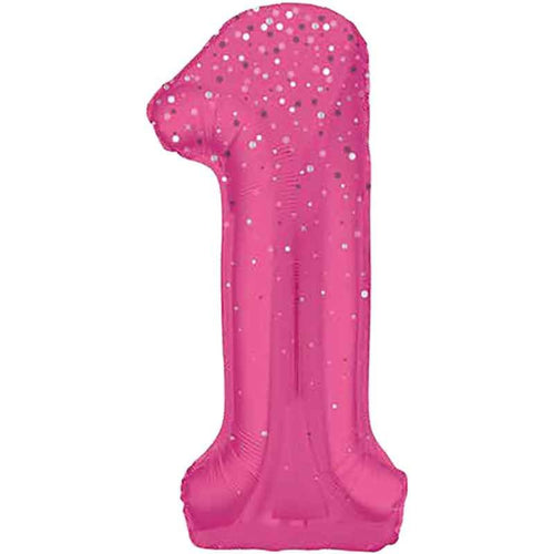 PINK GLITZ '1' (34"/ 86cm)