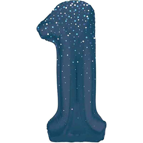 BLUE GLITZ '1' (34"/ 86cm)