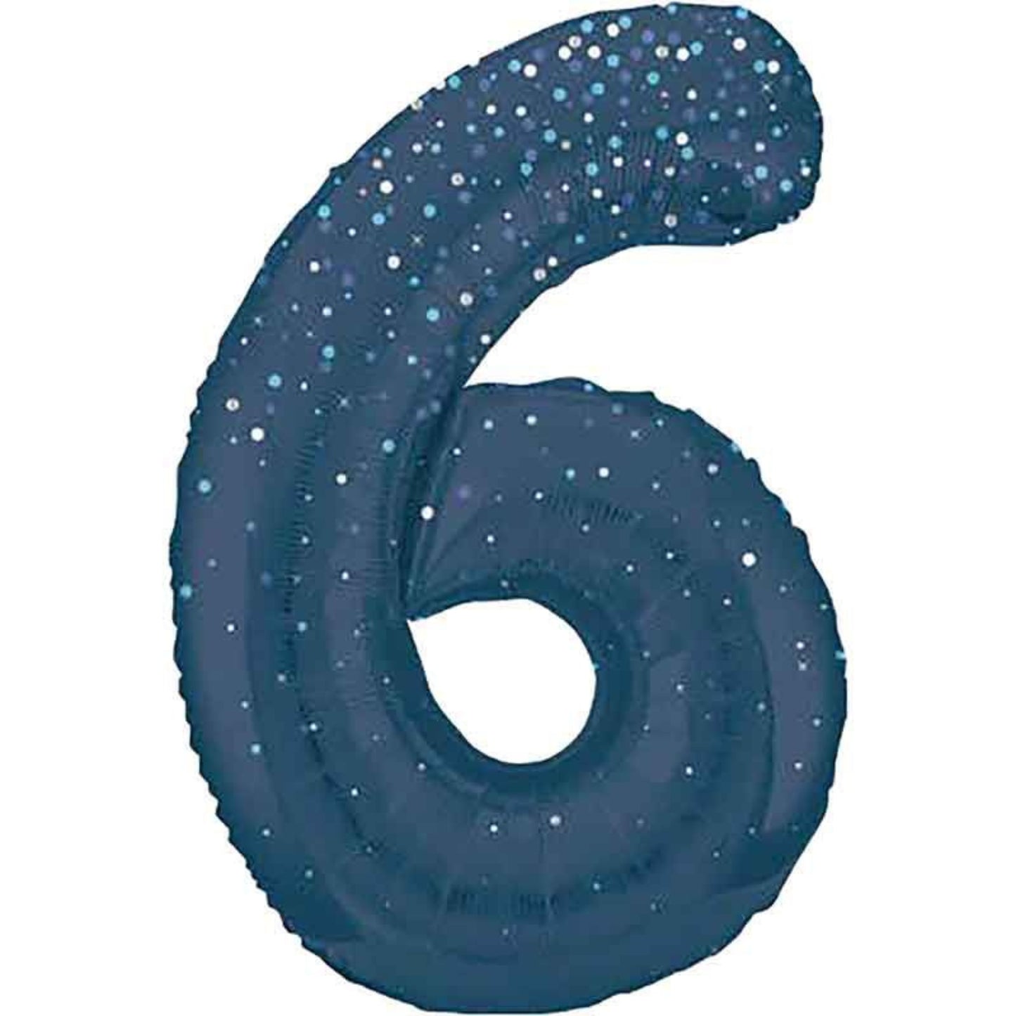 BLUE GLITZ '6' (34"/ 86cm)