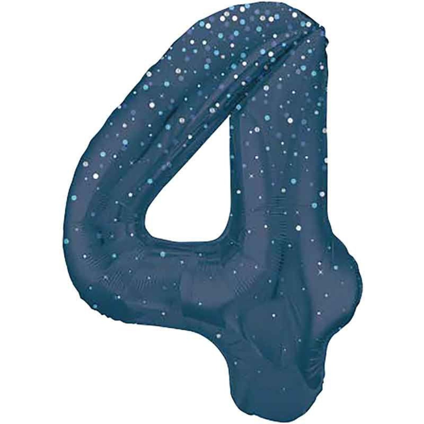 BLUE GLITZ '4' (34"/ 86cm)