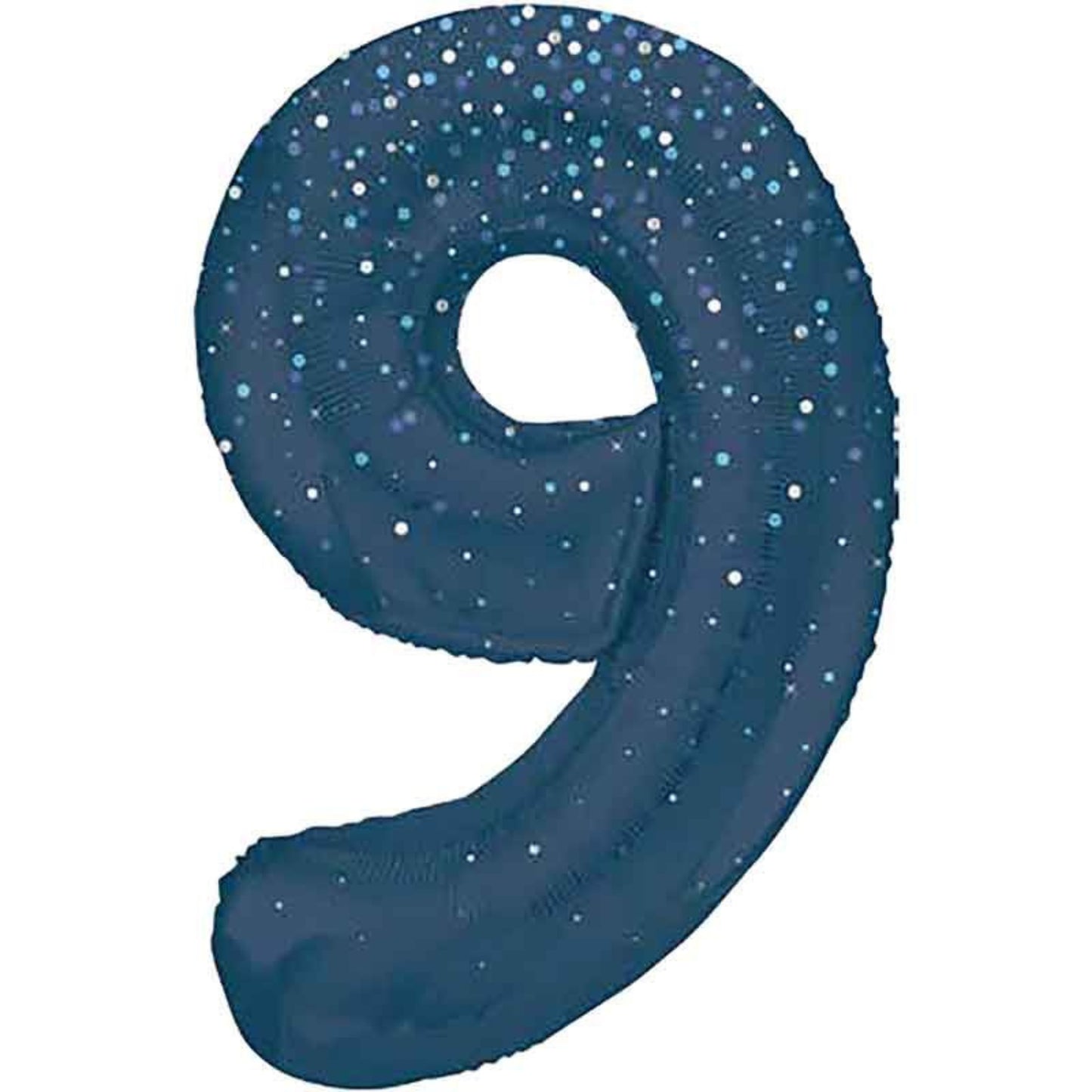 BLUE GLITZ '9' (34"/ 86cm)