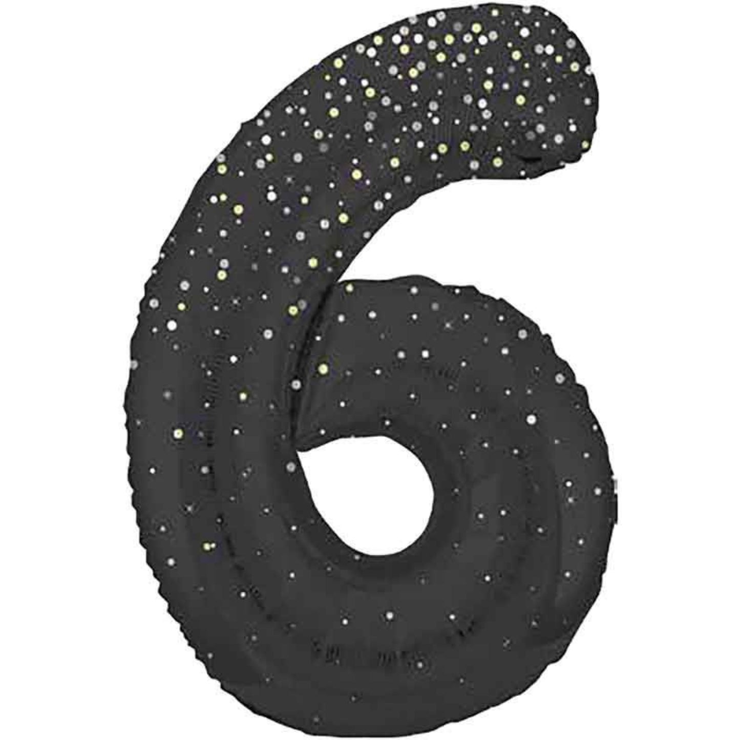 BLACK GLITZ '6' (34"/ 86cm)