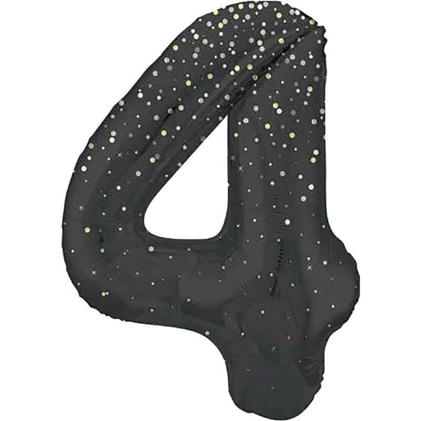 BLACK GLITZ '4' (34"/ 86cm)