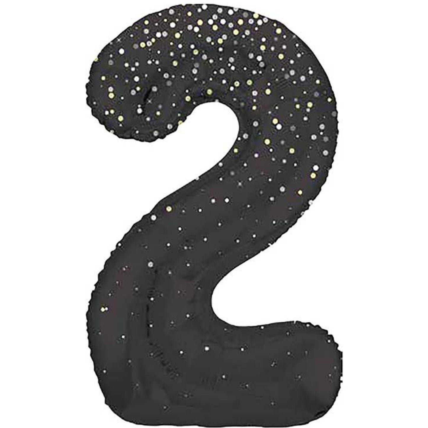 BLACK GLITZ '2' (34"/ 86cm)