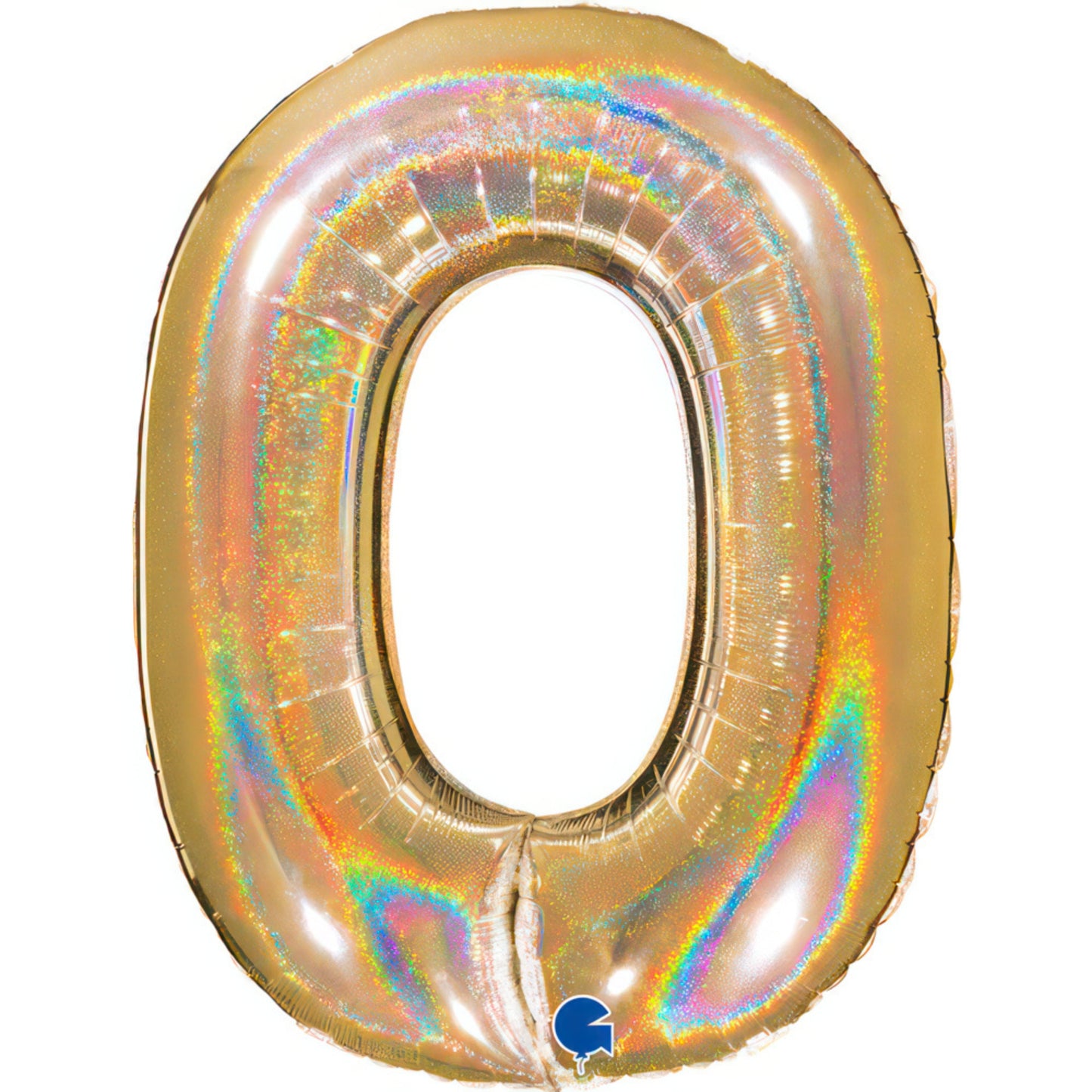 HOLOGRAPHIC GOLD '0' (40"/ 102cm)