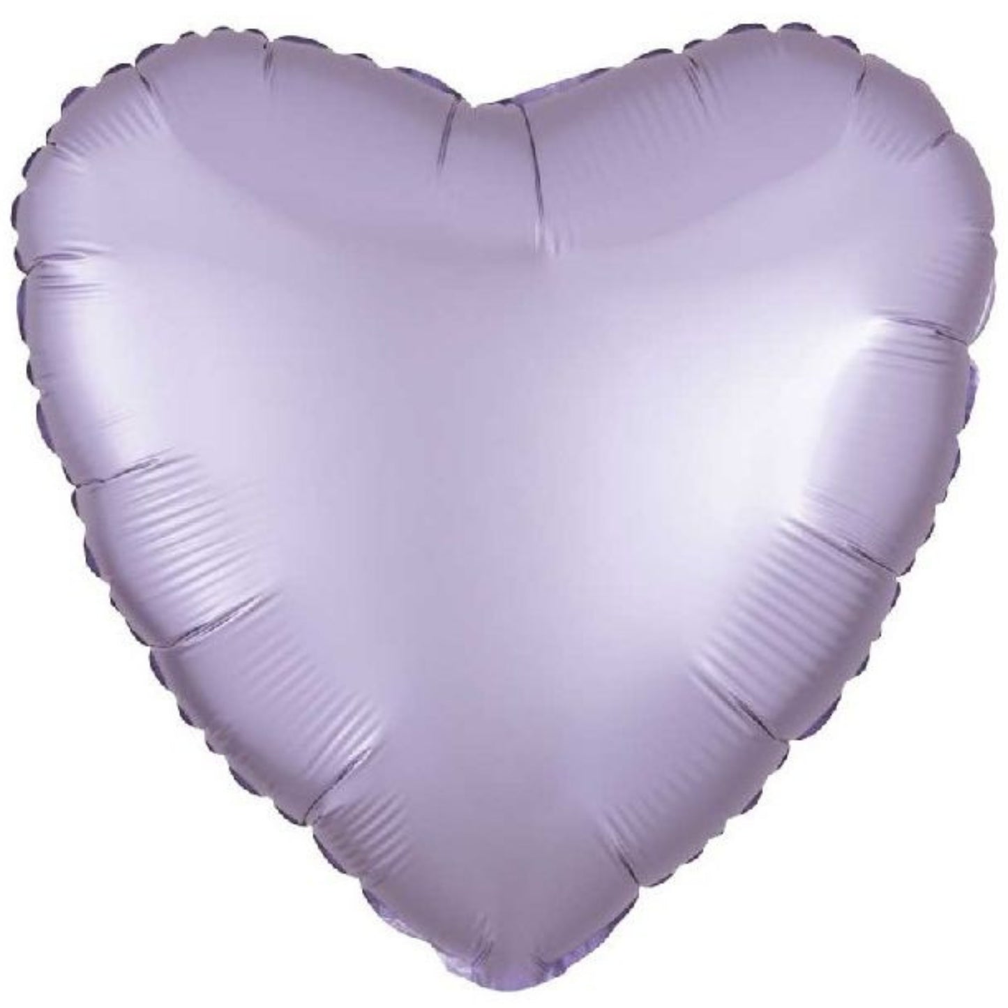 PASTEL LILAC (SATIN LUXE) HEART (18"/ 46cm)